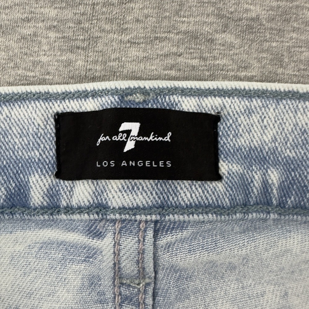 7 For All Mankind Jeans Men's Size 36 Light Wash Denim Slim Tapered Fit - Picture 7 of 12